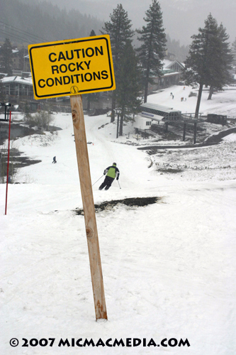 Nugget #112 E Caution Rocks at Squaw May 2007