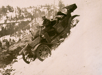 Nugget #137 E 1911 Car in snowpack