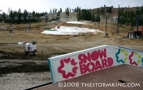 Nugget #155 A Boreal Ski Area before Storm