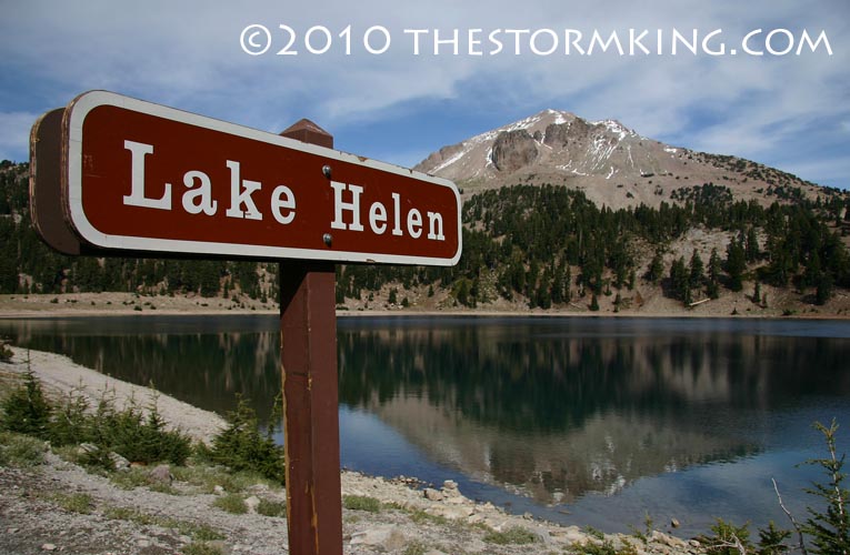 4 Nugget #192 Lake Helen Sign Reflection