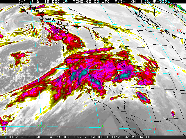 Nugget #195 2010 Dec 19 IR Satellite