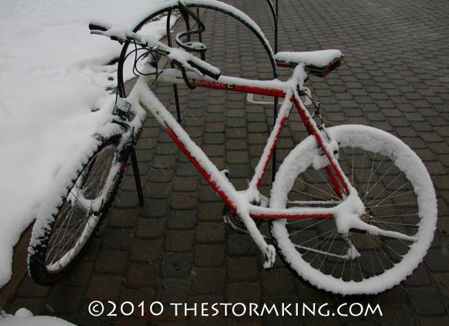 Nugget #195 Bicycle in Snow