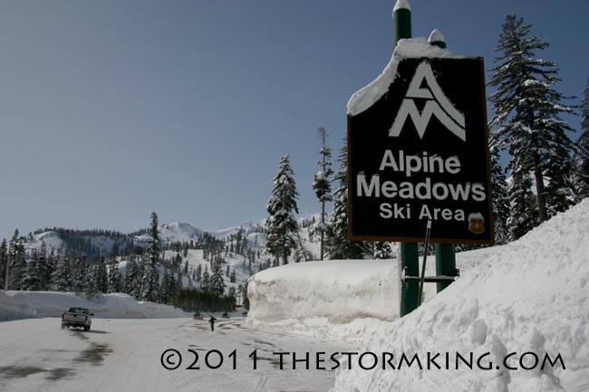 Nugget #202 Alpine Meadows  Sign