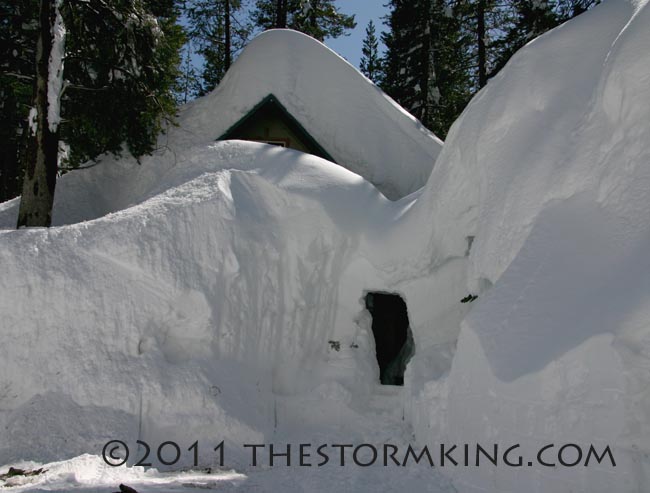 Nugget #203 House with Hole Donner  Pass Rd