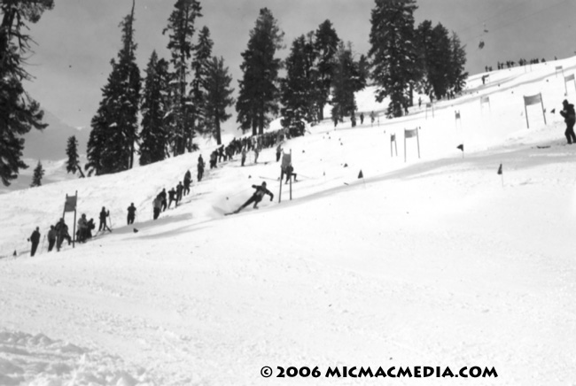 Nugget #46 B 1960 Olympic slalom skier