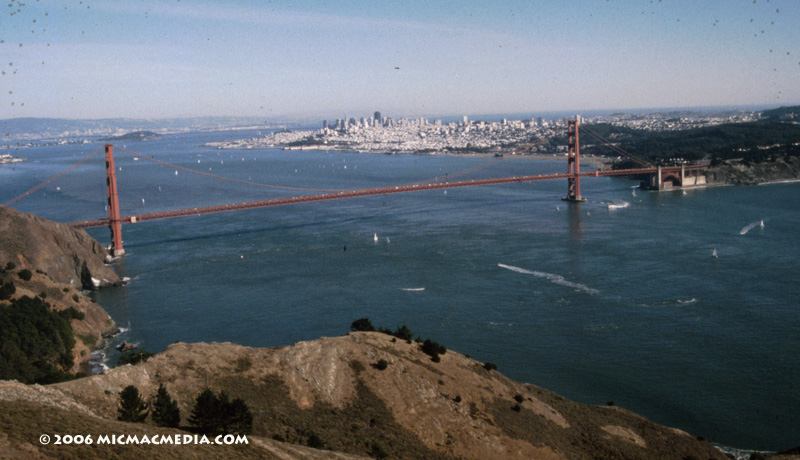 Nugget #49 B Golden Gate bridge S.F. ID 800