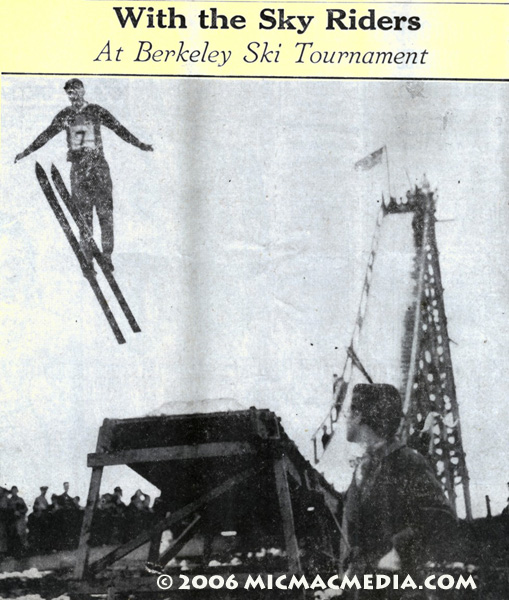 Nugget #52 A 1935 Berkeley ski Mikkelsen ID 600