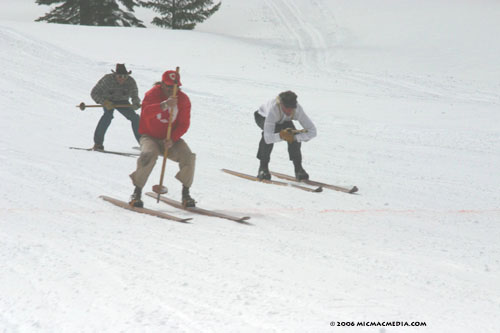 Nugget #58 D 3 guys to the finish line longboard 3-06