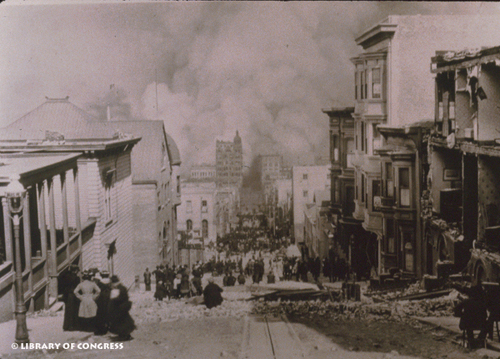 Nugget #66 A 1906 SF quake fire sized