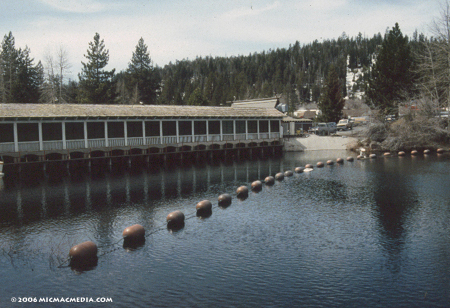 Nugget #69 D Tahoe dam high water007-01