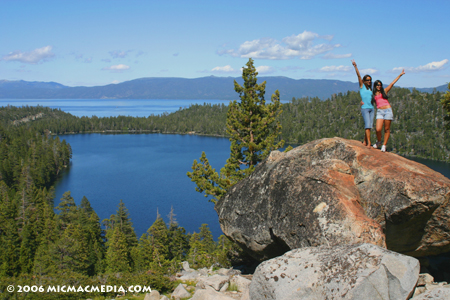 Nugget #84 D Girls on rock copy