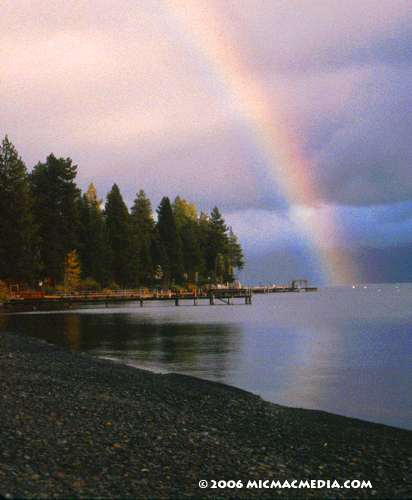 Nuget #87 E Tahoe rainbow