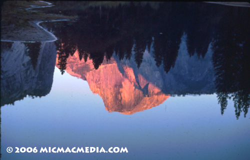 Nugget #90 A Half dome glow reflection001-01 copy